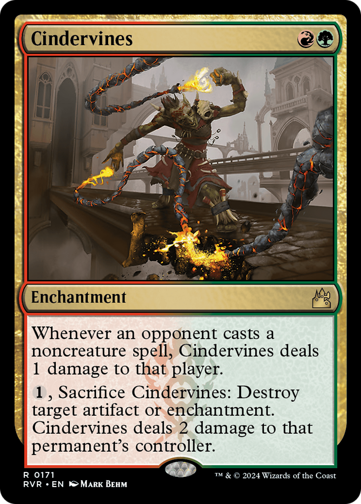 Cindervines [Ravnica Remastered] | Jack's On Queen