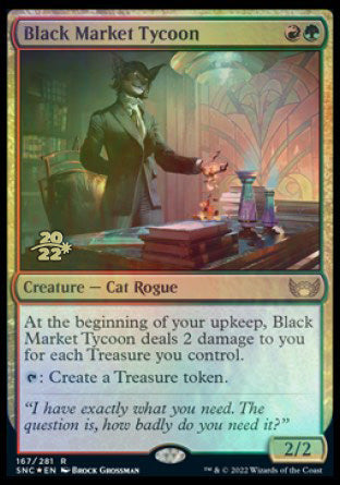 Black Market Tycoon [Streets of New Capenna Prerelease Promos] | Jack's On Queen