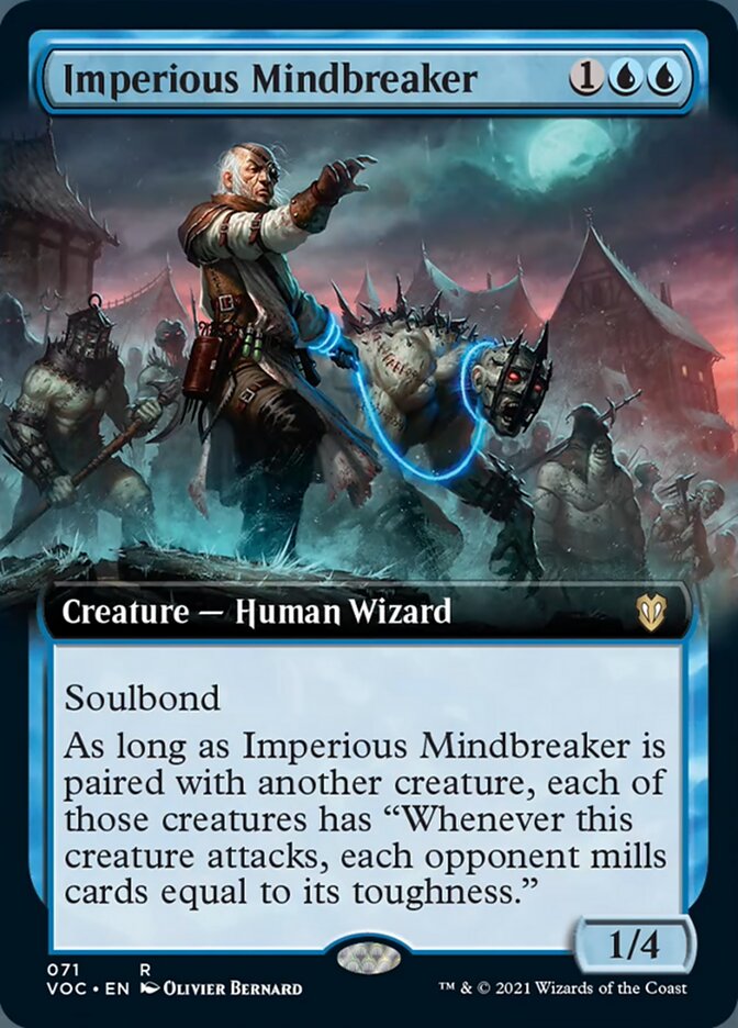 Imperious Mindbreaker (Extended) [Innistrad: Crimson Vow Commander] | Jack's On Queen