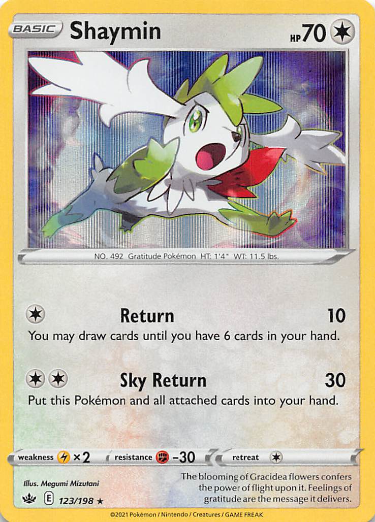 Shaymin (123/198) [Sword & Shield: Chilling Reign] | Jack's On Queen