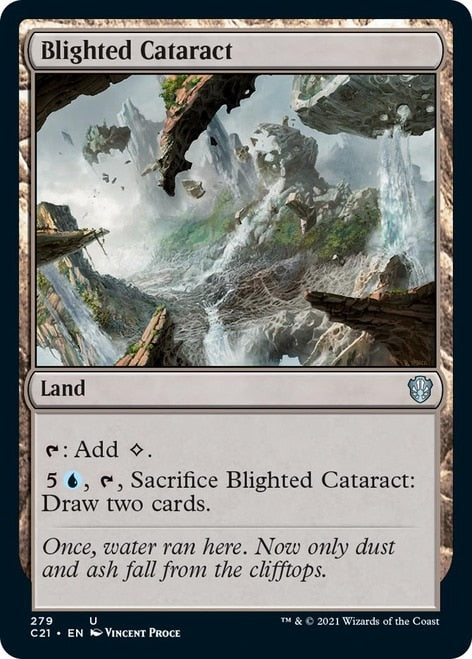 Blighted Cataract [Commander 2021] | Jack's On Queen