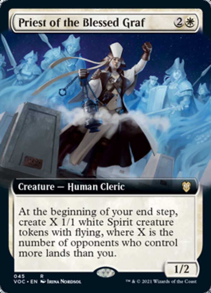 Priest of the Blessed Graf (Extended) [Innistrad: Crimson Vow Commander] | Jack's On Queen