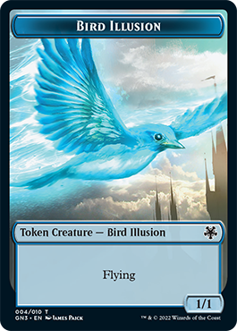 Bird Illusion // Demon Double-Sided Token [Game Night: Free-for-All Tokens] | Jack's On Queen