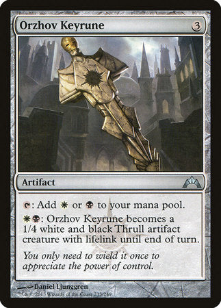 Orzhov Keyrune [Gatecrash] | Jack's On Queen