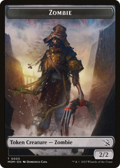 Elemental (02) // Zombie Double-Sided Token [March of the Machine Tokens] | Jack's On Queen
