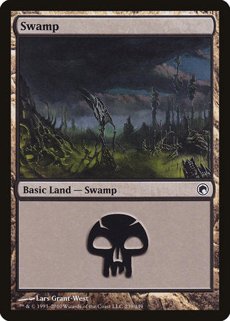 Swamp (239) [Scars of Mirrodin] | Jack's On Queen