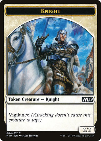 Knight Token [Core Set 2019 Tokens] | Jack's On Queen