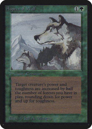 Aspect of Wolf [Limited Edition Alpha] | Jack's On Queen