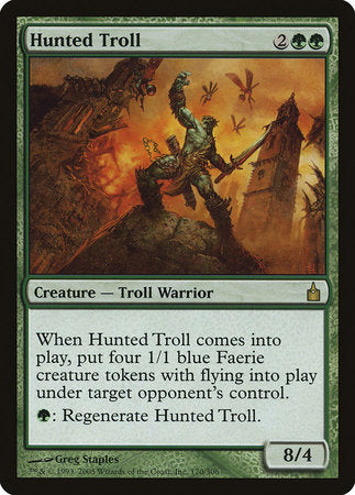 Hunted Troll [Ravnica: City of Guilds] | Jack's On Queen