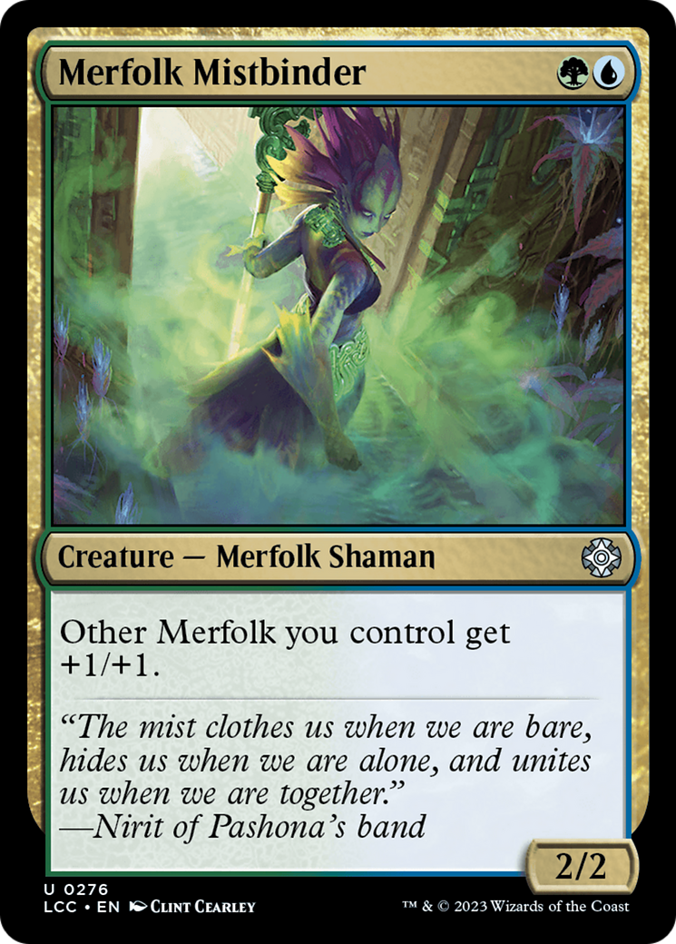 Merfolk Mistbinder [The Lost Caverns of Ixalan Commander] | Jack's On Queen