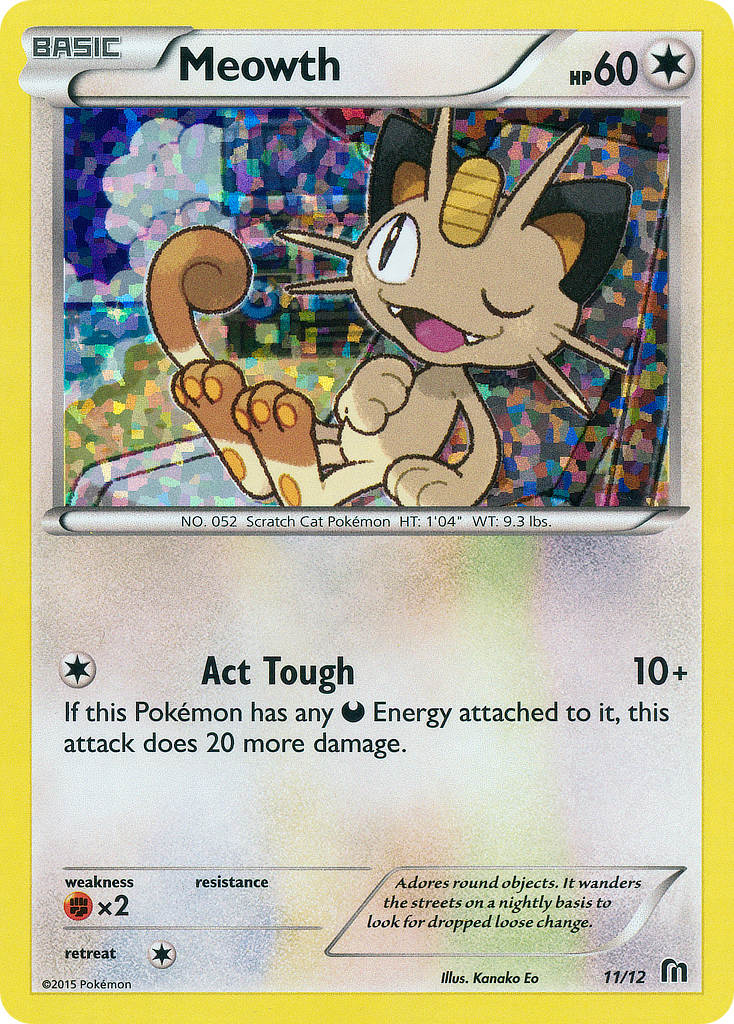 Meowth (11/12) [McDonald's Promos: 2016 Collection] | Jack's On Queen