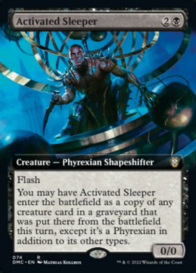 Activated Sleeper (Extended Art) [Dominaria United Commander] | Jack's On Queen