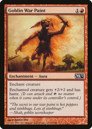 Goblin War Paint [Magic 2012] | Jack's On Queen