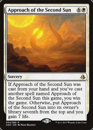 Approach of the Second Sun [Amonkhet] | Jack's On Queen