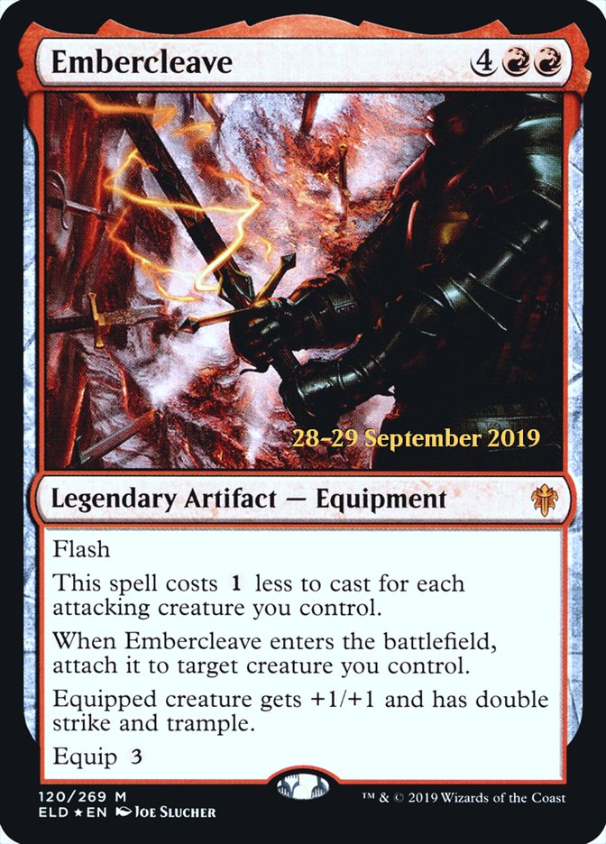 Embercleave  [Throne of Eldraine Prerelease Promos] | Jack's On Queen