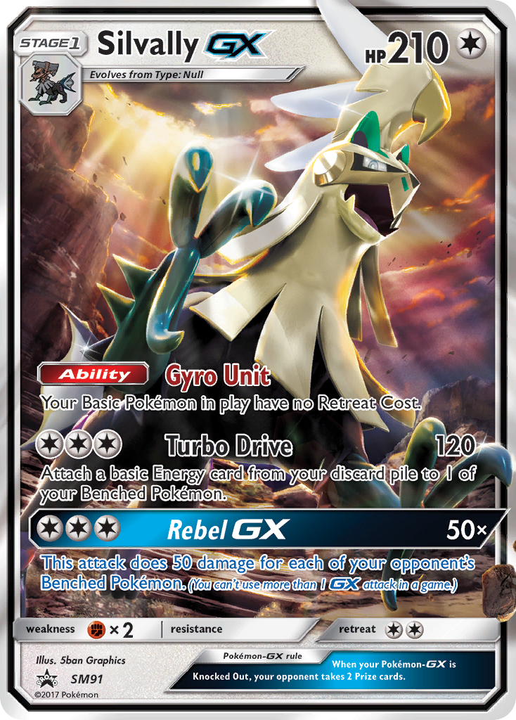 Silvally GX (SM91) [Sun & Moon: Black Star Promos] | Jack's On Queen