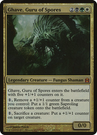 Ghave, Guru of Spores (Oversized) [Commander 2011 Oversized] | Jack's On Queen