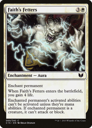 Faith's Fetters [Commander 2015] | Jack's On Queen