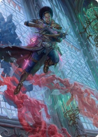 Kaya, Geist Hunter Art Card [Innistrad: Crimson Vow Art Series] | Jack's On Queen