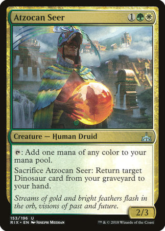 Atzocan Seer [Rivals of Ixalan] | Jack's On Queen