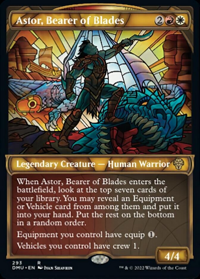 Astor, Bearer of Blades (Showcase) [Dominaria United] | Jack's On Queen