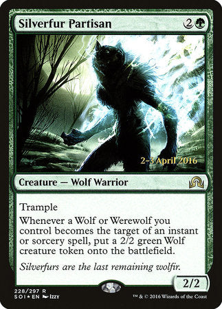Silverfur Partisan [Shadows over Innistrad Promos] | Jack's On Queen
