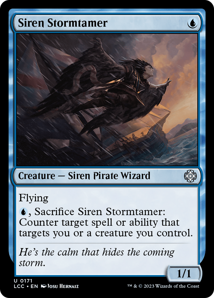 Siren Stormtamer [The Lost Caverns of Ixalan Commander] | Jack's On Queen