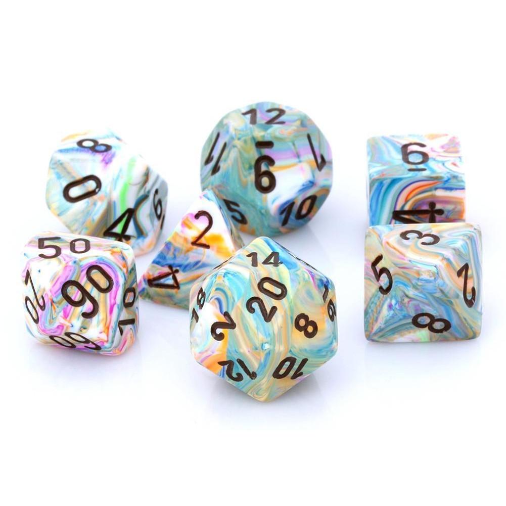 Chessex: Polyhedral Festive™ Dice sets | Jack's On Queen