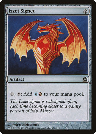 Izzet Signet [Commander 2011] | Jack's On Queen