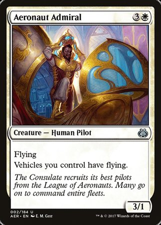 Aeronaut Admiral [Aether Revolt] | Jack's On Queen