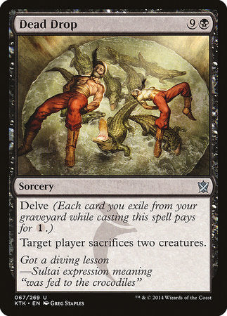 Dead Drop [Khans of Tarkir] | Jack's On Queen