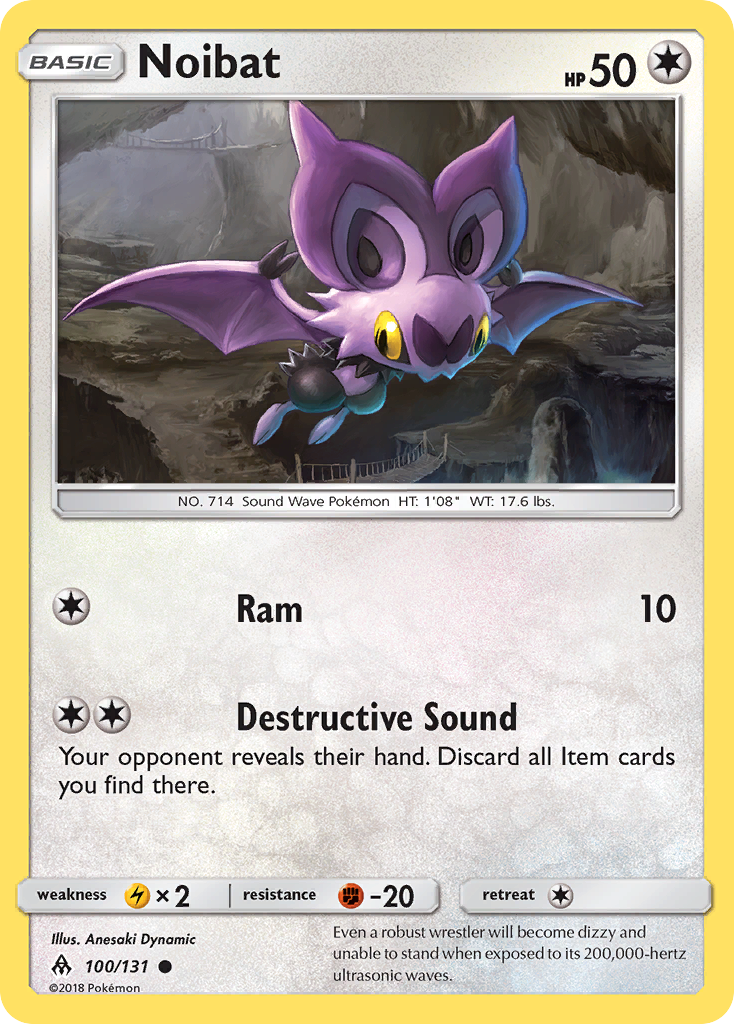 Noibat (100/131) [Sun & Moon: Forbidden Light] | Jack's On Queen