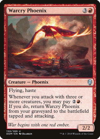 Warcry Phoenix [Dominaria] | Jack's On Queen