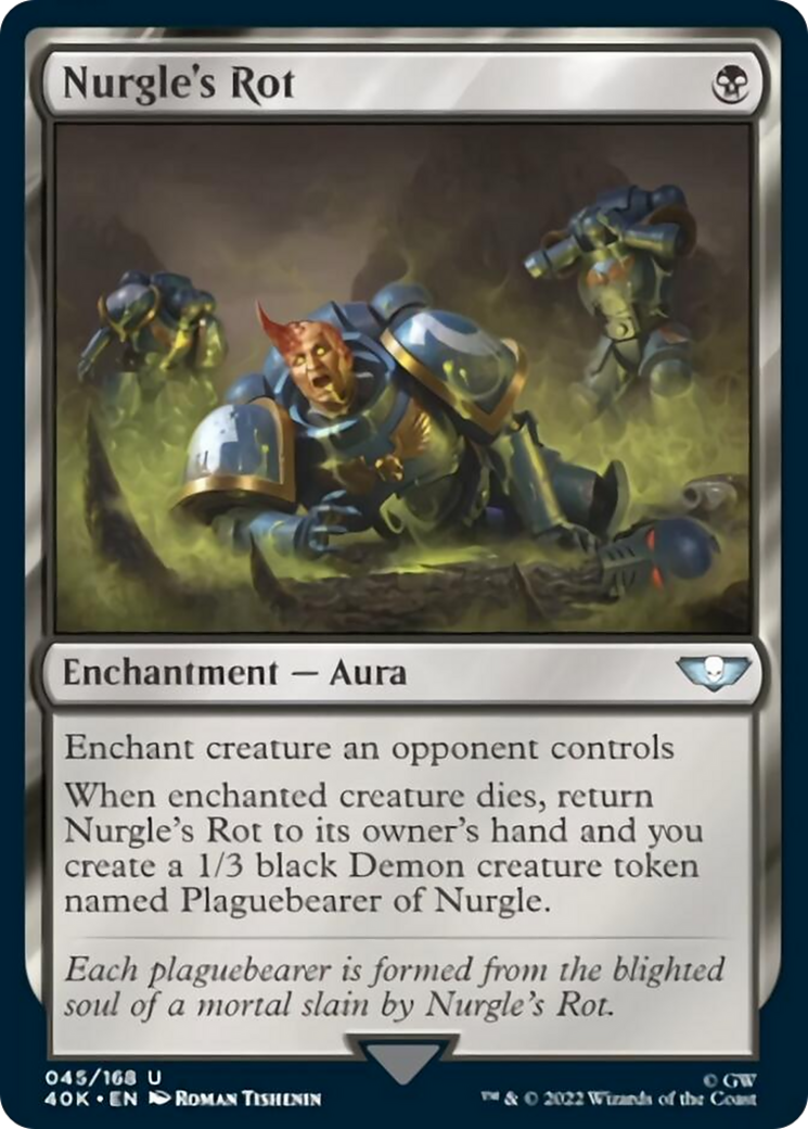 Nurgle's Rot (Surge Foil) [Universes Beyond: Warhammer 40,000] | Jack's On Queen