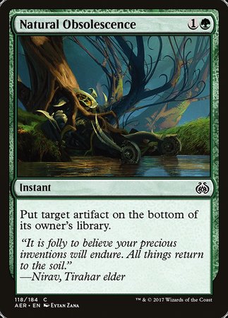 Natural Obsolescence [Aether Revolt] | Jack's On Queen
