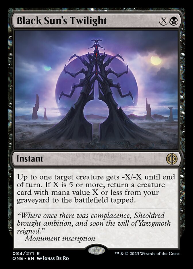 Black Sun's Twilight [Phyrexia: All Will Be One] | Jack's On Queen