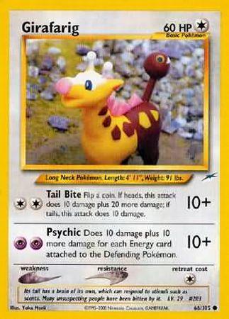 Girafarig (66/105) [Neo Destiny Unlimited] | Jack's On Queen