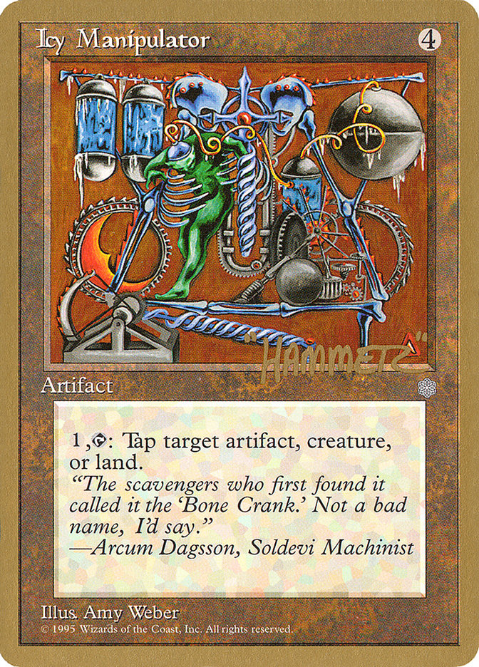 Icy Manipulator (Shawn "Hammer" Regnier) [Pro Tour Collector Set] | Jack's On Queen