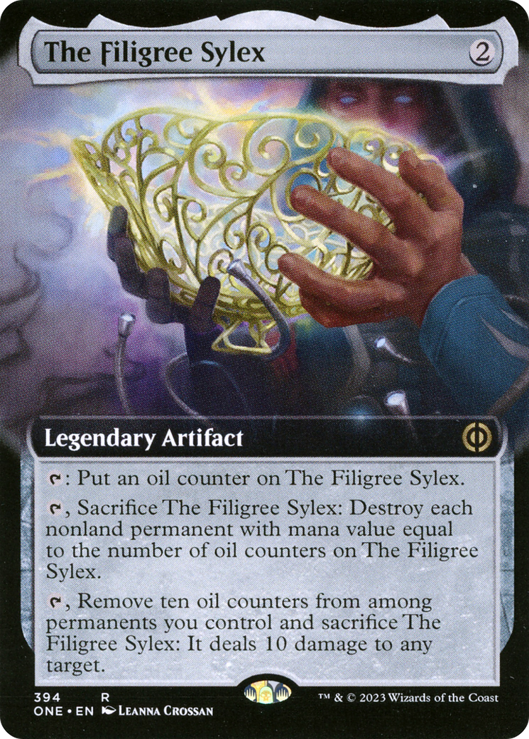 The Filigree Sylex (Extended Art) [Phyrexia: All Will Be One] | Jack's On Queen