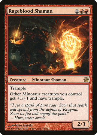 Rageblood Shaman [Theros] | Jack's On Queen