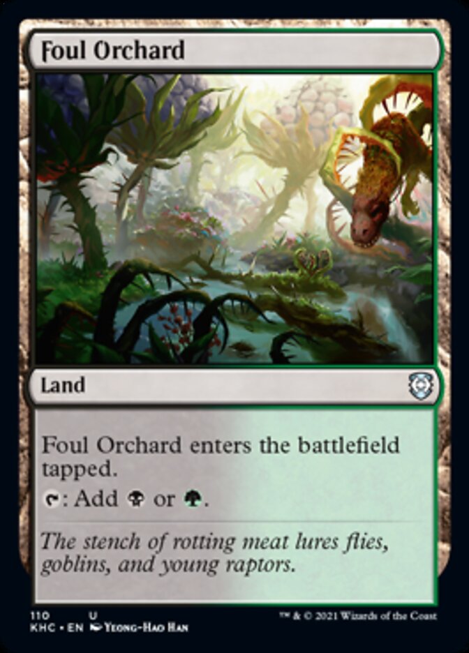 Foul Orchard [Kaldheim Commander] | Jack's On Queen