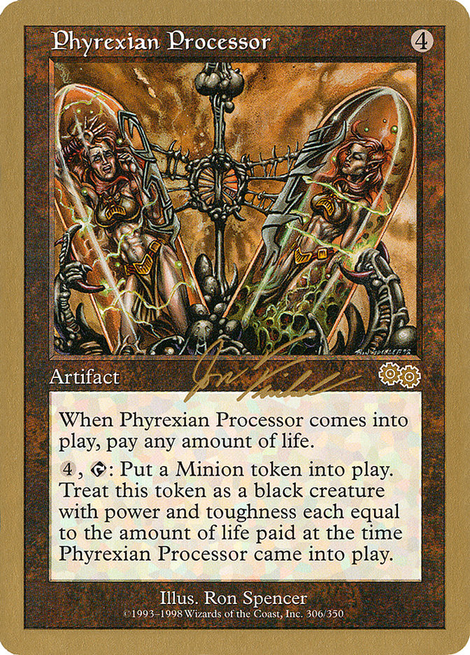 Phyrexian Processor (Jon Finkel) [World Championship Decks 2000] | Jack's On Queen