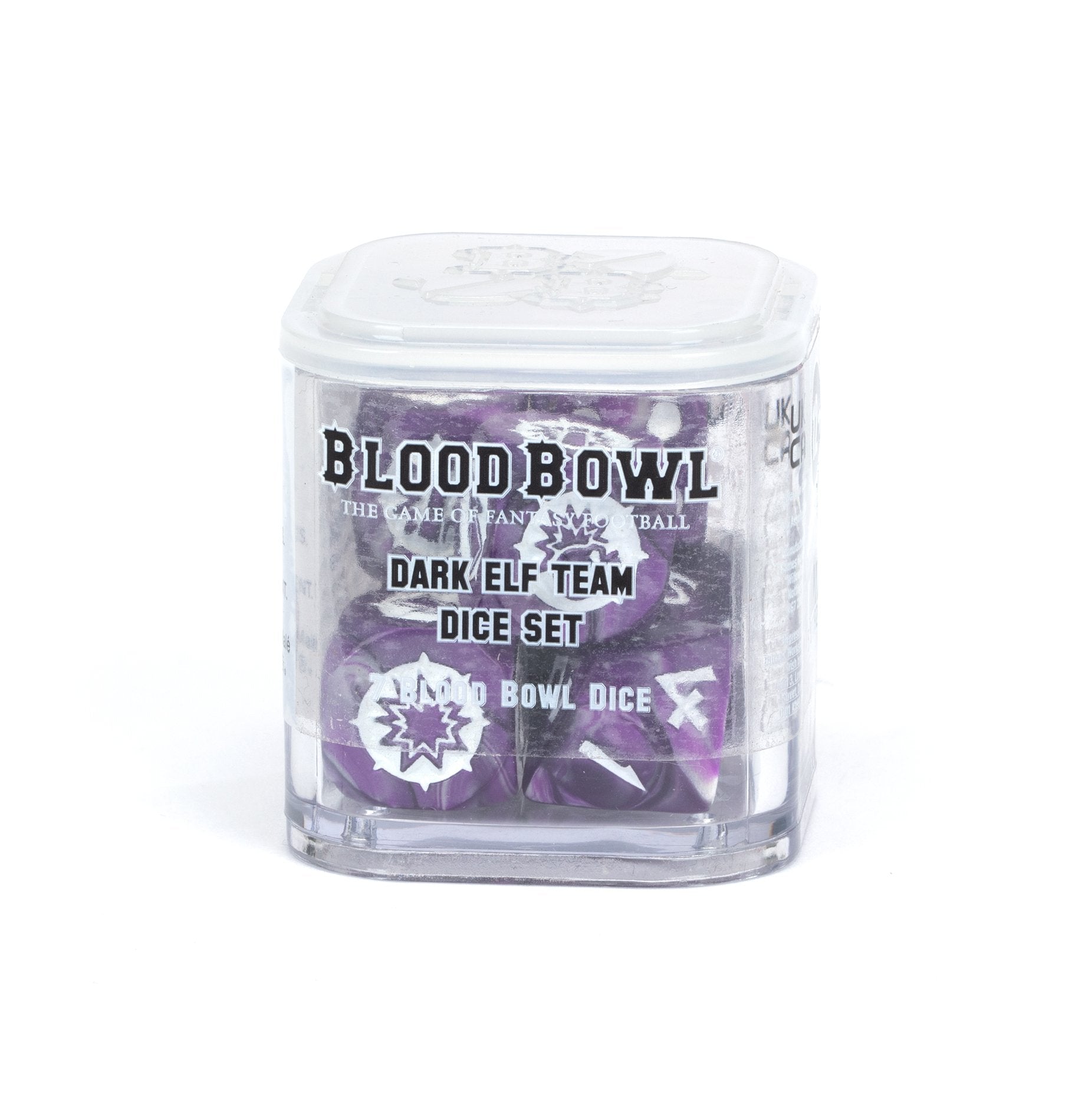 Blood Bowl Dark Elf Team Dice Set | Jack's On Queen