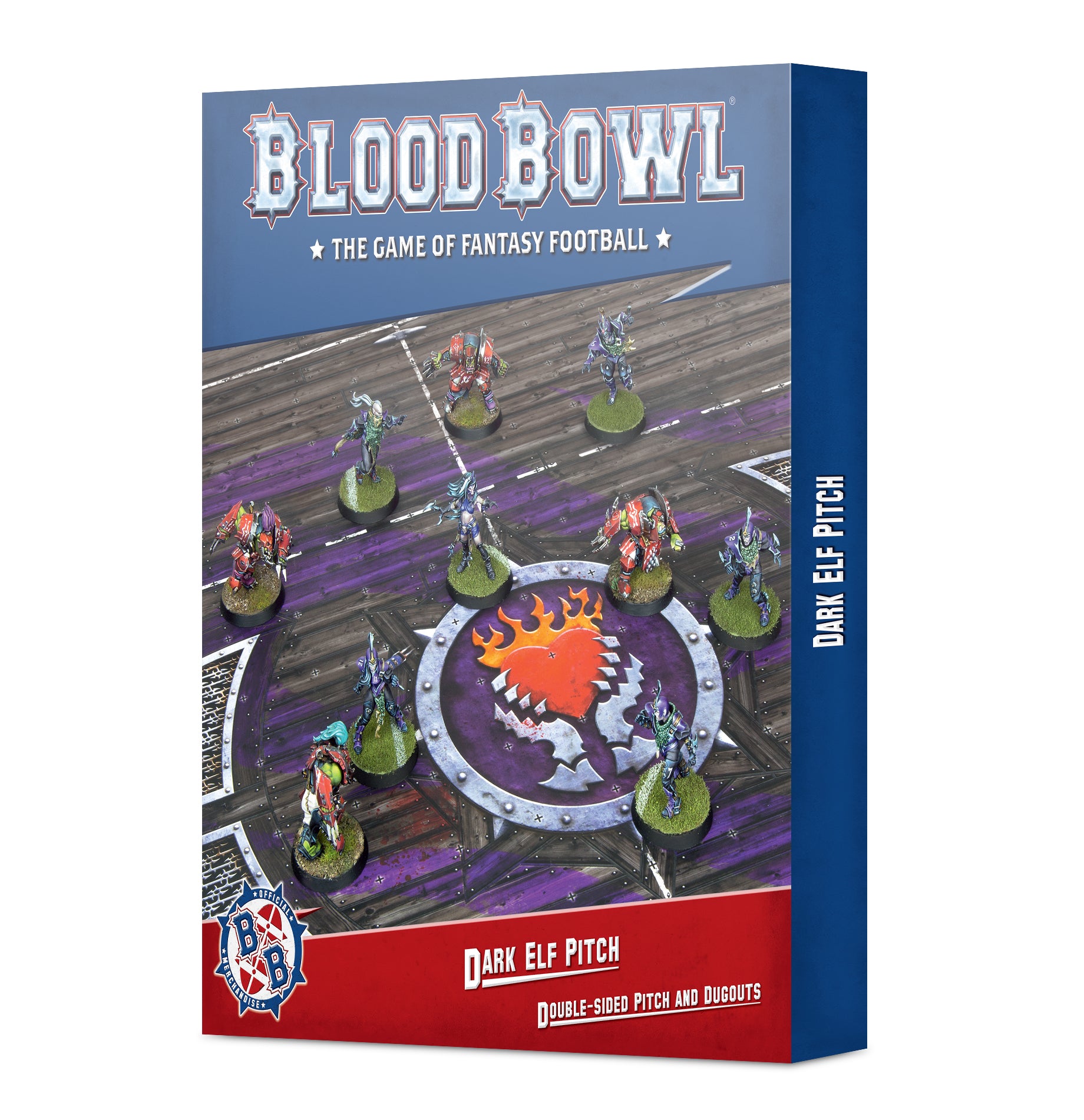Blood Bowl: Dark Elf Team Pitch & Dugouts | Jack's On Queen