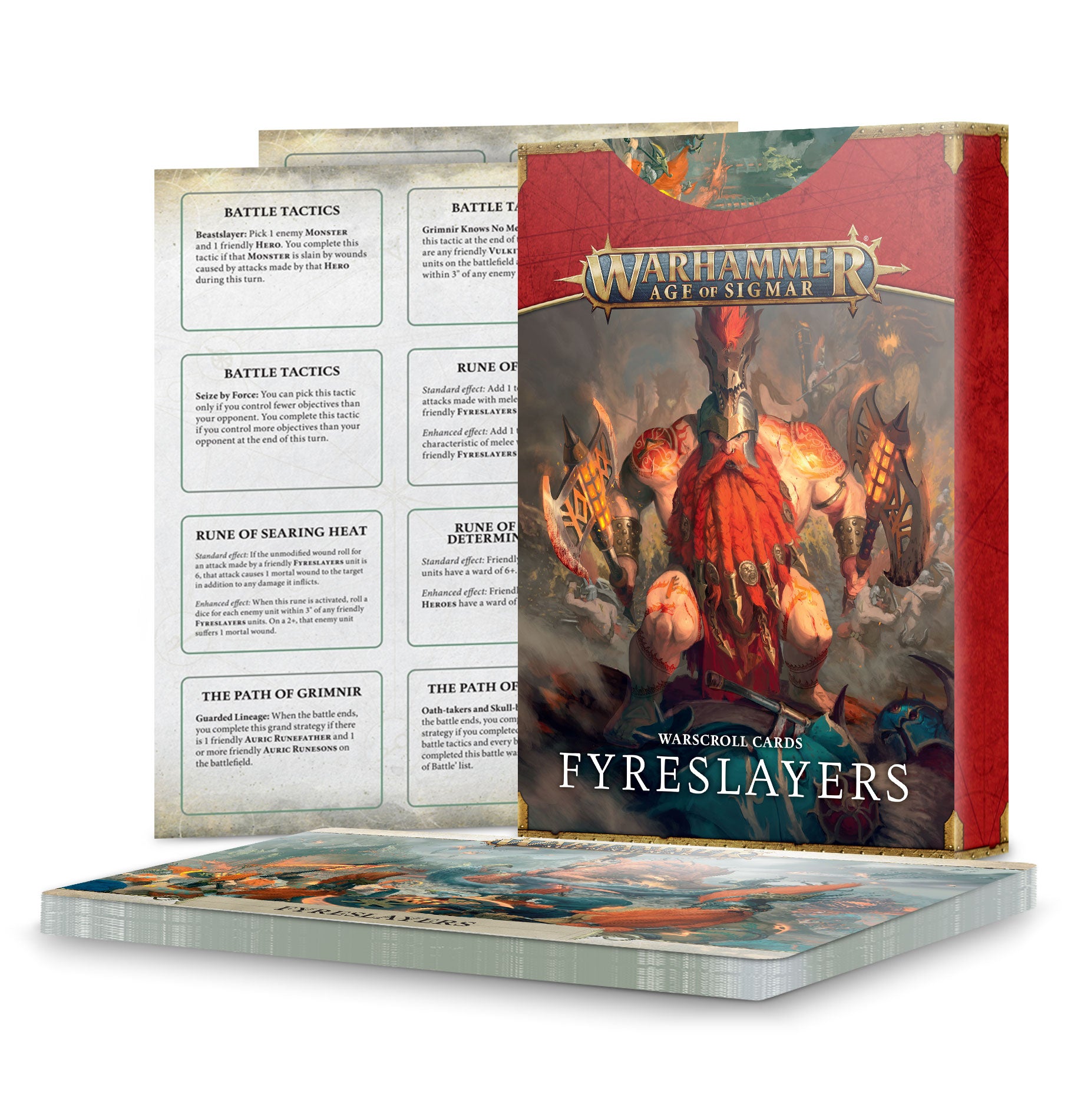 Warscroll Cards: Fyreslayers | Jack's On Queen