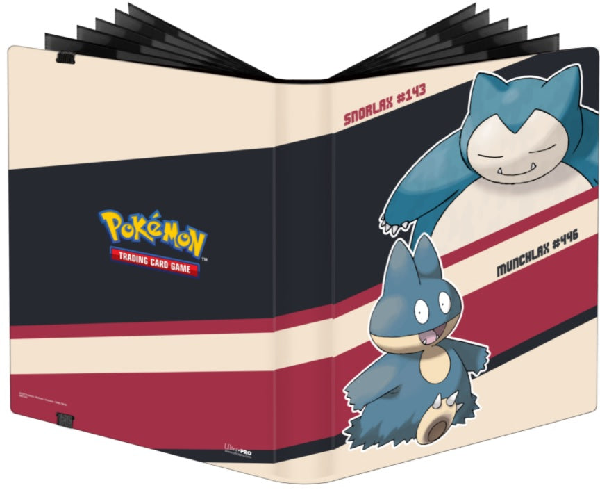 UP BINDER PRO 9PKT POKEMON SNORLAX/MUNCHLAX | Jack's On Queen