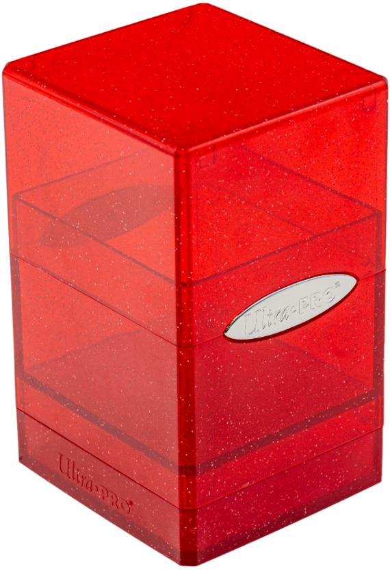 UP D-BOX SATIN TOWER GLITTER RED | Jack's On Queen