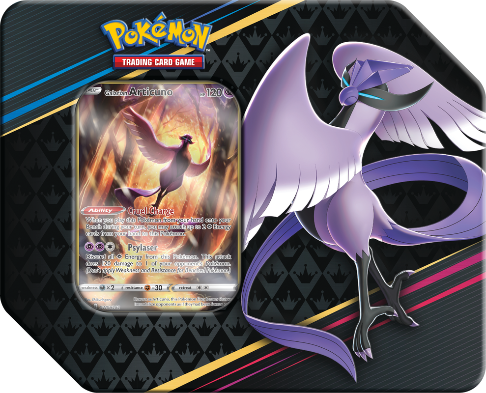 POKEMON SWSH12.5 CROWN ZENITH GALARIAN TIN COLL | Jack's On Queen