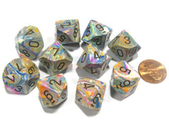 Chessex: Festive™ D10 DICE SET | Jack's On Queen